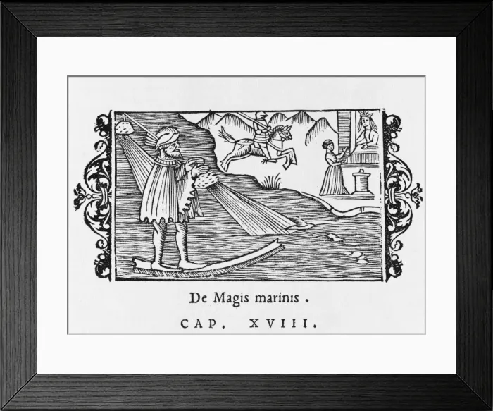 Framed Print : Scandinavian Magician Framed Print : Scandinavian Magician