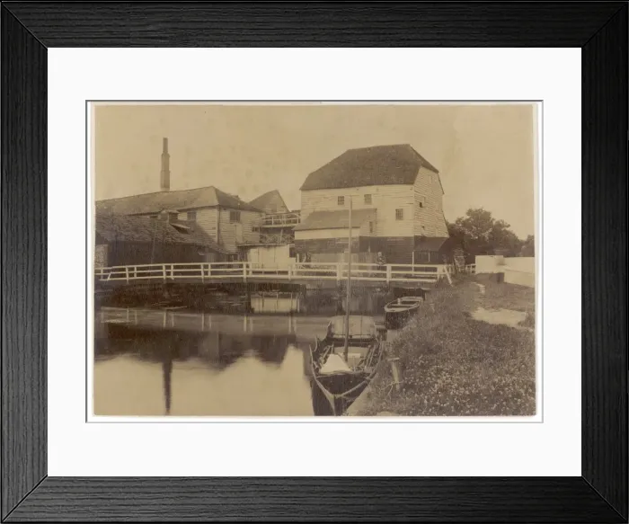 Framed Print : Shiplake Paper Mills Framed Print : Shiplake Paper Mills