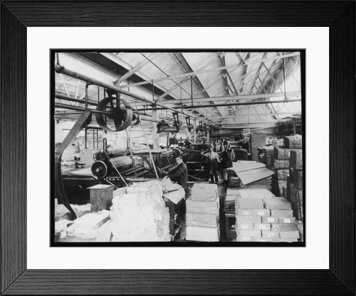 Framed Print : Draytons Paper Works Framed Print : Draytons Paper Works