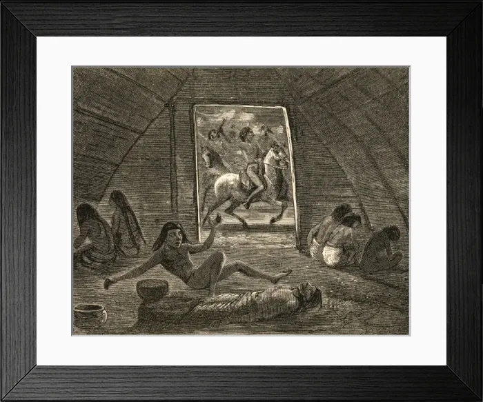 Framed Print : Mapuche Medicine Woman Framed Print : Mapuche Medicine Woman
