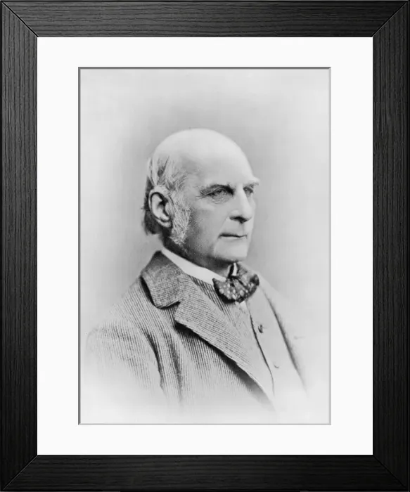 Framed Print : Francis Galton Framed Print : Francis Galton