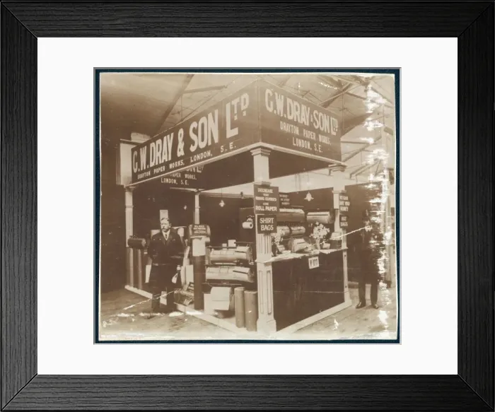 Framed Print : DRAYTONs PAPER 1890 Framed Print : DRAYTONs PAPER 1890