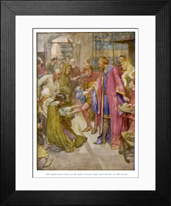 Framed Print : Louis Ixs Compassion Framed Print : Louis Ixs Compassion