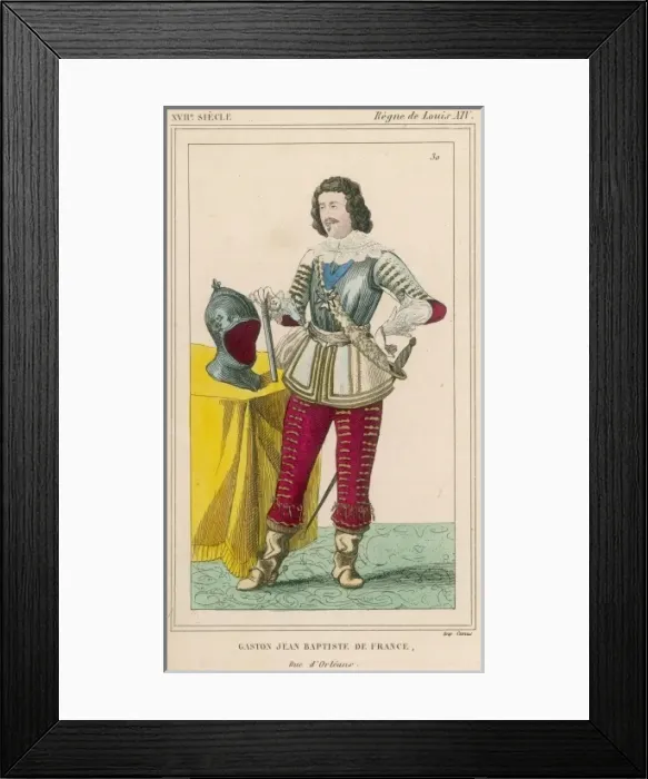 Framed Print : Gaston Duc D orleans Framed Print : Gaston Duc D orleans