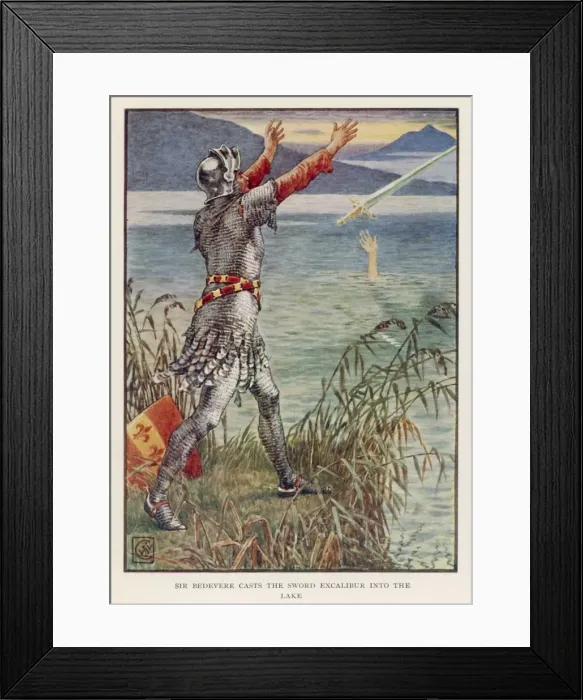Framed Print : Excalibur Returned Framed Print : Excalibur Returned