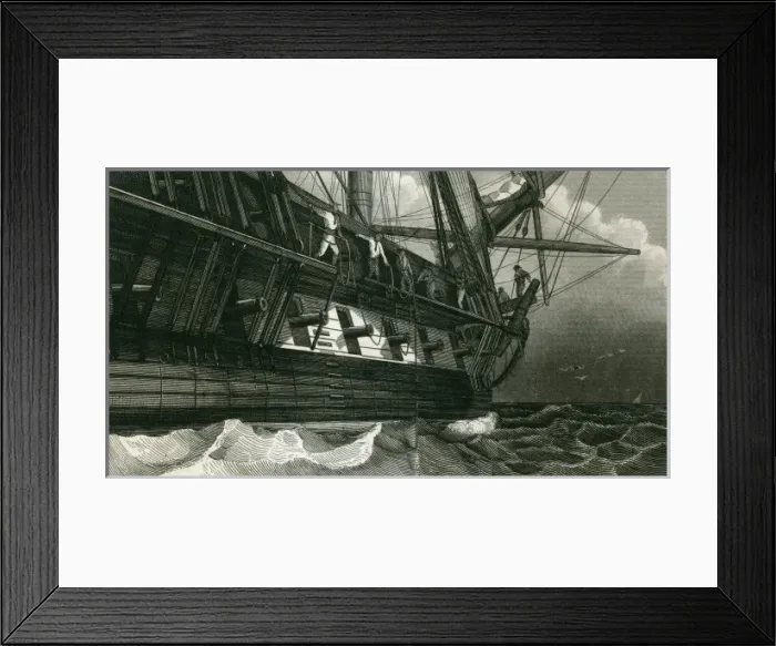Framed Print : Germans Heaving Lead Framed Print : Germans Heaving Lead