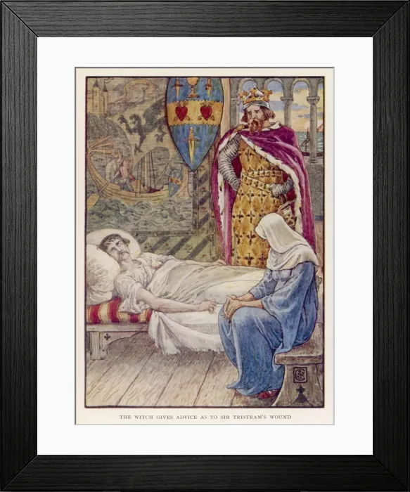 Framed Print : Tristram & Witch Framed Print : Tristram & Witch