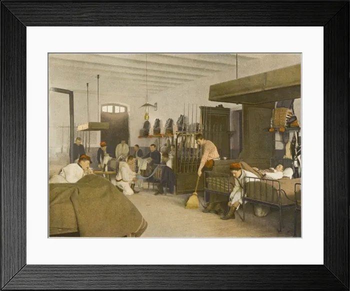 Framed Print : Waking in Barracks Framed Print : Waking in Barracks
