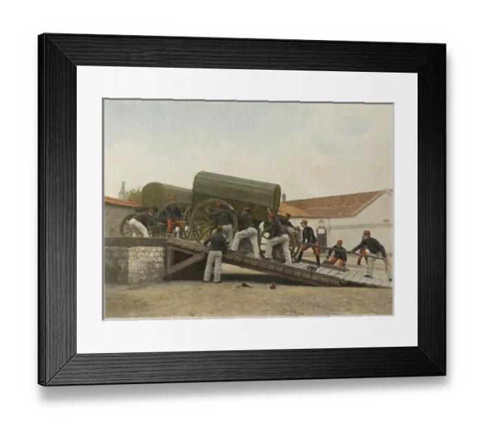 Framed Print : Transporting Wagons Framed Print : Transporting Wagons