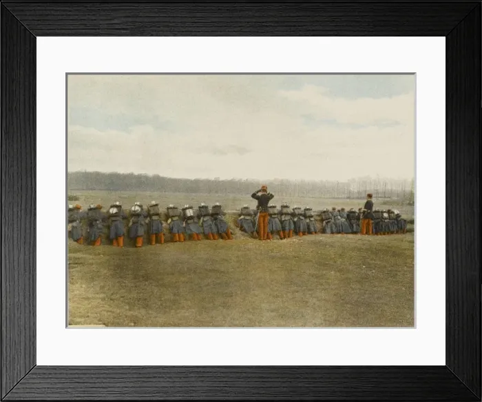 Framed Print : Defensive Position Framed Print : Defensive Position