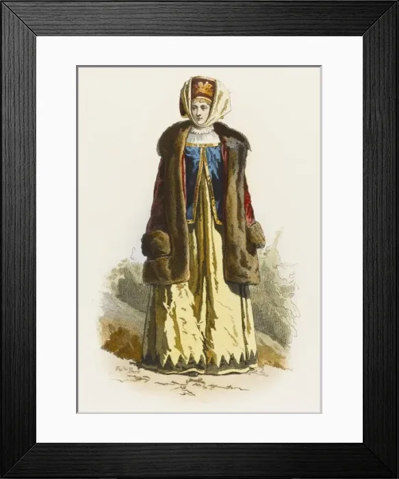 Framed Print : Woman of Kalouga, Russia Framed Print : Woman of Kalouga, Russia