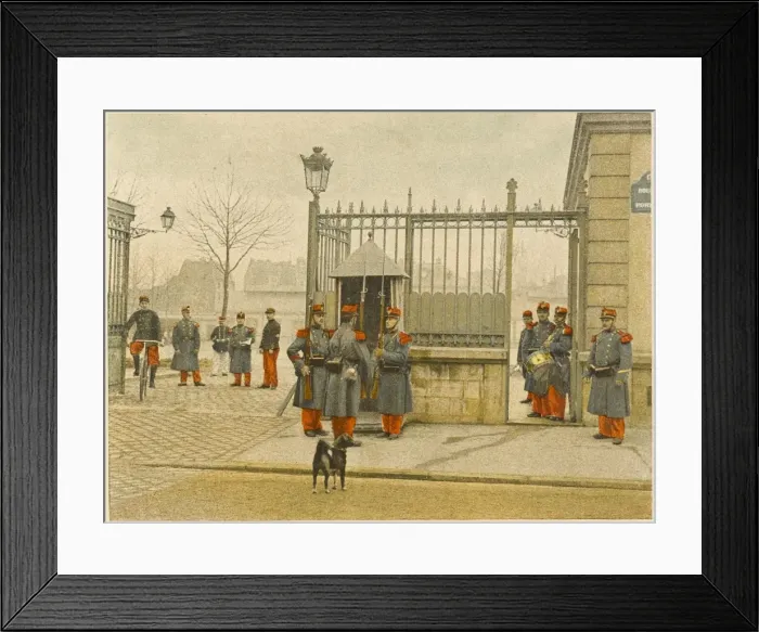 Framed Print : Relieving a Sentry Framed Print : Relieving a Sentry