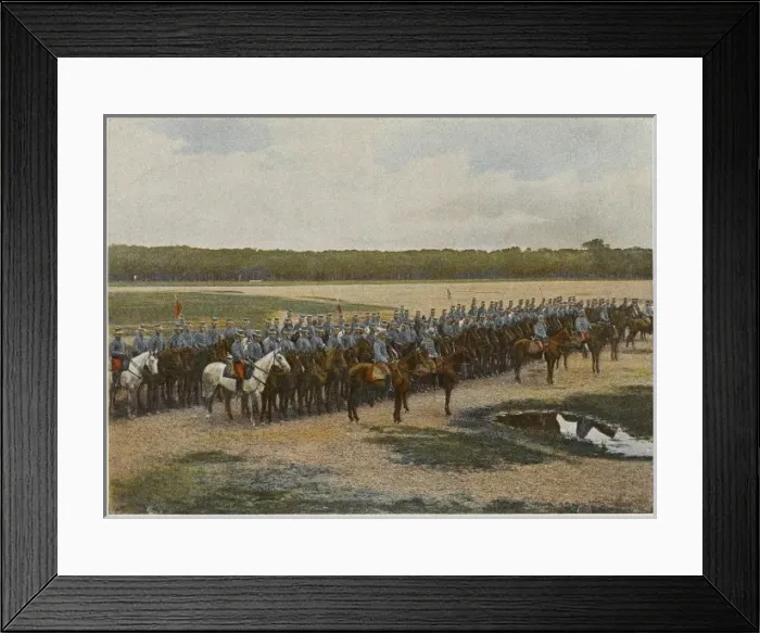 Framed Print : French Cavalry Charge 1 Framed Print : French Cavalry Charge 1