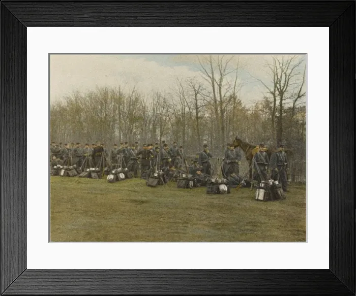 Framed Print : Halt during March Framed Print : Halt during March