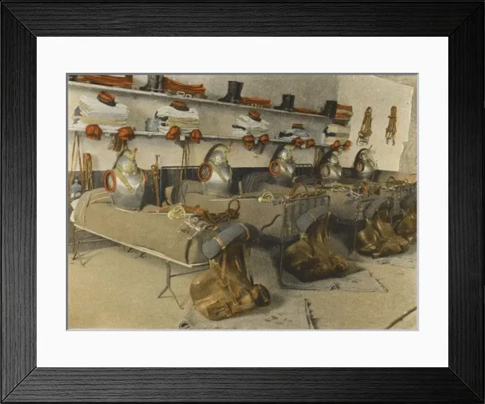Framed Print : French Kit Inspection Framed Print : French Kit Inspection