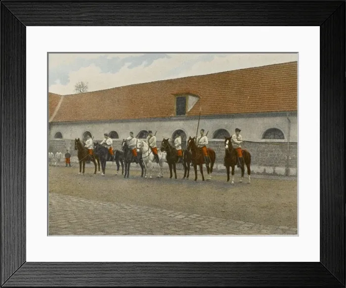 Framed Print : French Lance Practice Framed Print : French Lance Practice