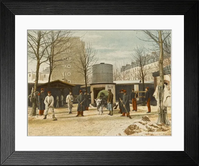 Framed Print : Barracks Upkeep Framed Print : Barracks Upkeep