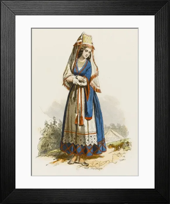 Framed Print : Woman of Vialka, Russia Framed Print : Woman of Vialka, Russia