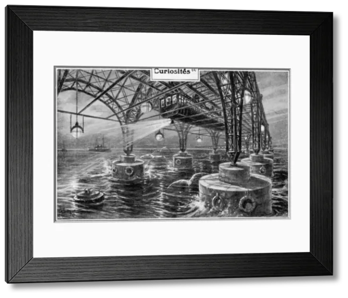 Framed Print : Channel Bridge 1 Framed Print : Channel Bridge 1