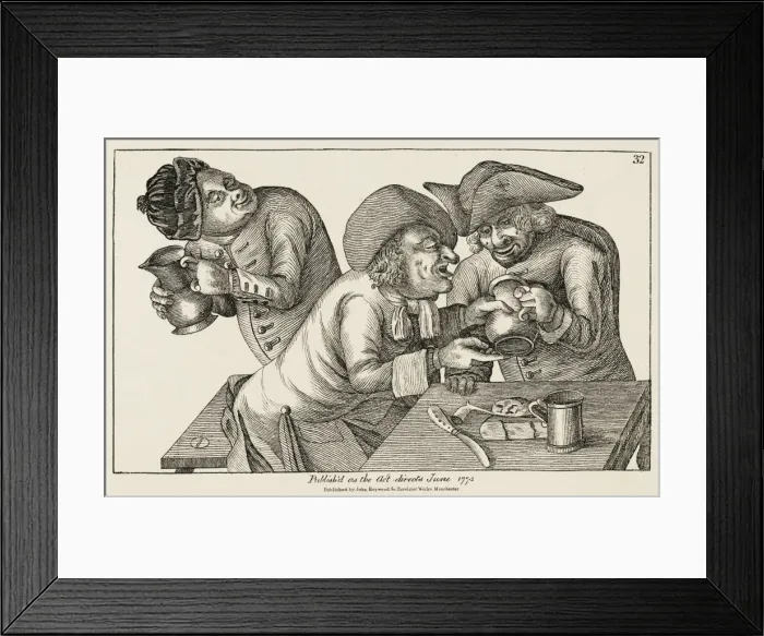 Framed Print : Three Drunks (Bobbin) Framed Print : Three Drunks (Bobbin)