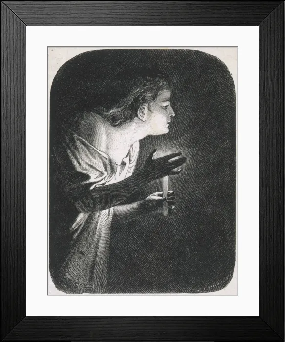 Framed Print : Candle Lights the Way Framed Print : Candle Lights the Way