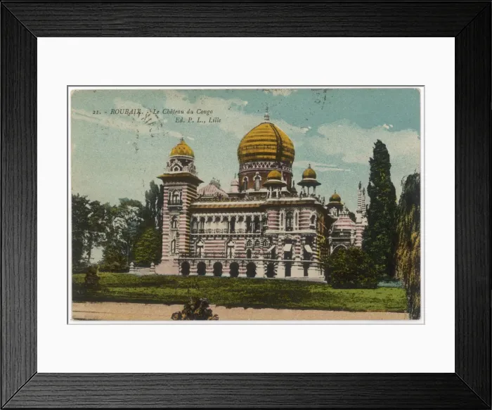 Framed Print : Chateau De Congo / Roubaix Framed Print : Chateau De Congo / Roubaix