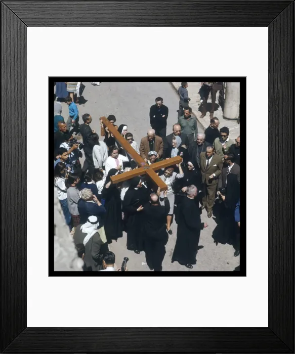 Framed Print : Good Friday Procession Framed Print : Good Friday Procession