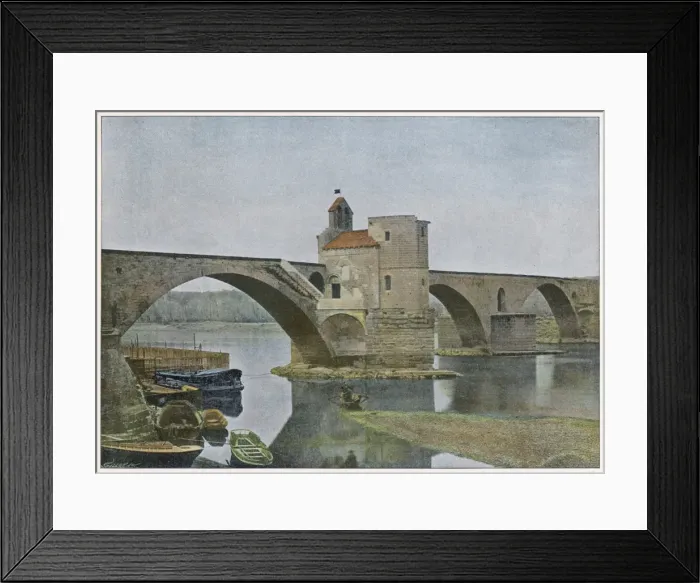 Framed Print : Bridge at Avignon Framed Print : Bridge at Avignon