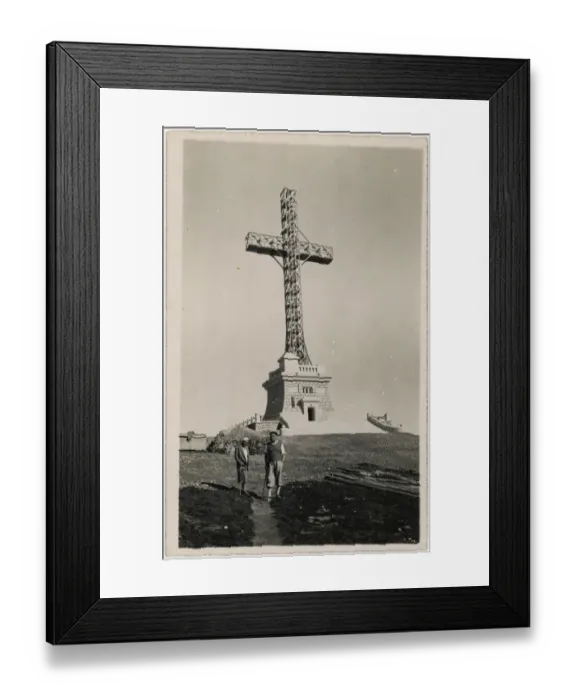 Framed Print : Cross at Sinaia, Romania Framed Print : Cross at Sinaia, Romania
