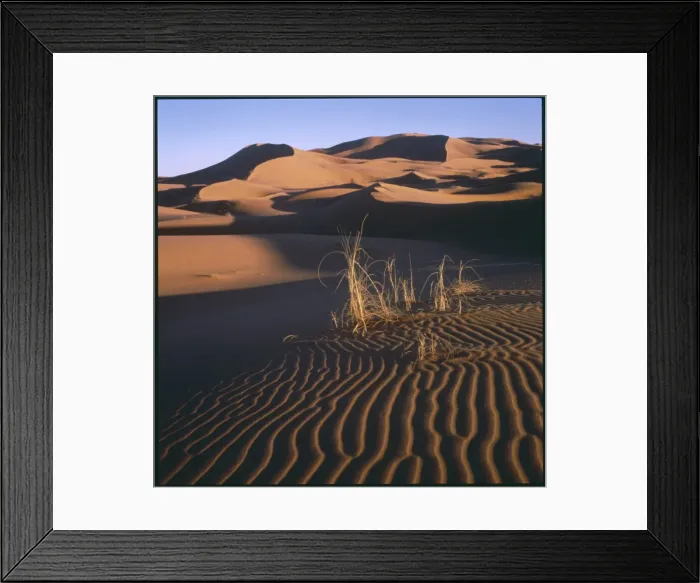 Framed Print : Desert Scenery / Morocco Framed Print : Desert Scenery / Morocco