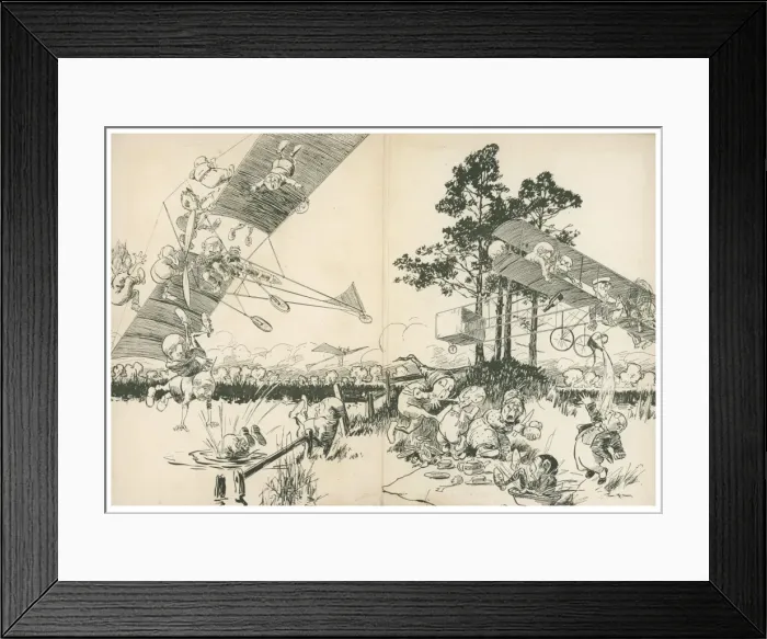Framed Print : Inventions Cartoon 2 / 2 Framed Print : Inventions Cartoon 2 / 2