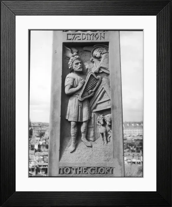Framed Print : Caedmon Cross (Detail) Framed Print : Caedmon Cross (Detail)