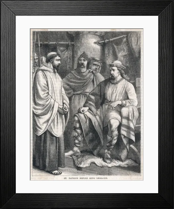 Framed Print : Patrick and Leogaire Framed Print : Patrick and Leogaire
