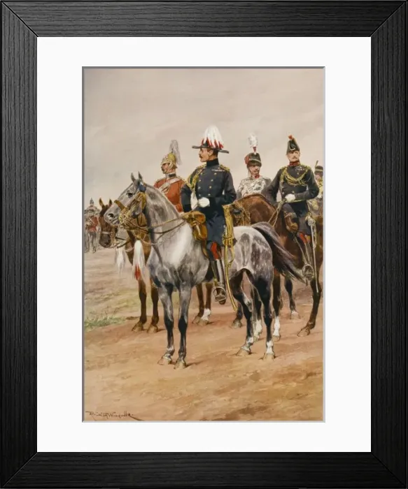 Framed Print : Military Staff Framed Print : Military Staff