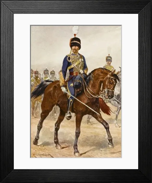 Framed Print : Gloucestershire Hussars Framed Print : Gloucestershire Hussars