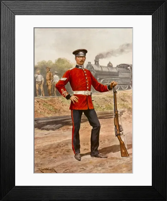 Framed Print : Royal Engineers (Rail) Framed Print : Royal Engineers (Rail)
