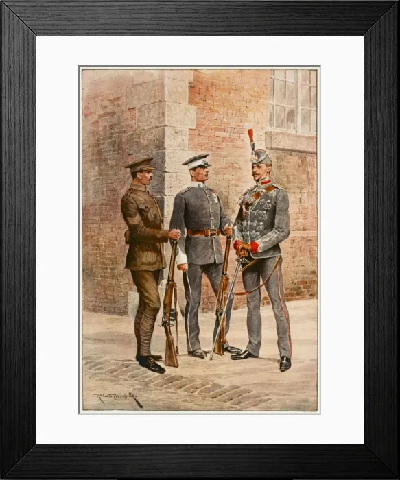 Framed Print : London Regiment - 2 Framed Print : London Regiment - 2