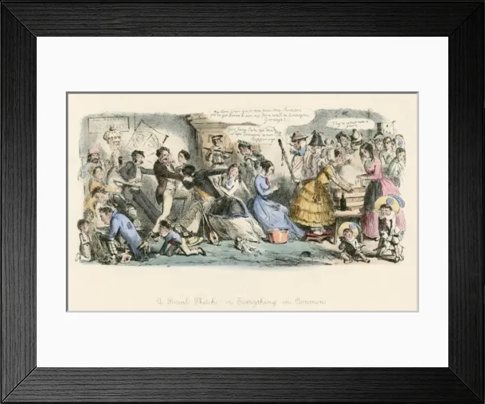 Framed Print : Domestic Communism Framed Print : Domestic Communism