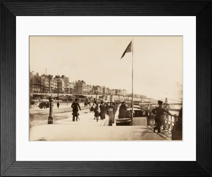 Framed Print : Brighton  /  Front  /  1892