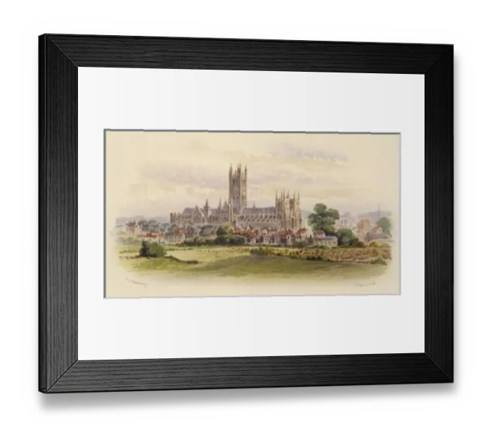 Framed Print : Canterbury Cathedral / 87 Framed Print : Canterbury Cathedral / 87