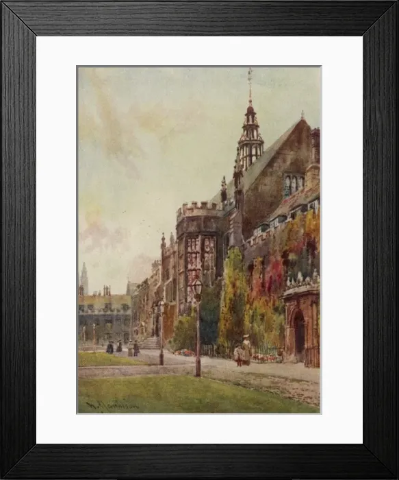 Framed Print : Trinity / Cambridge / 1907 Framed Print : Trinity / Cambridge / 1907
