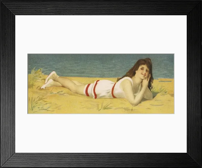 Framed Print : Bathing Beauty Vienne 6 Framed Print : Bathing Beauty Vienne 6