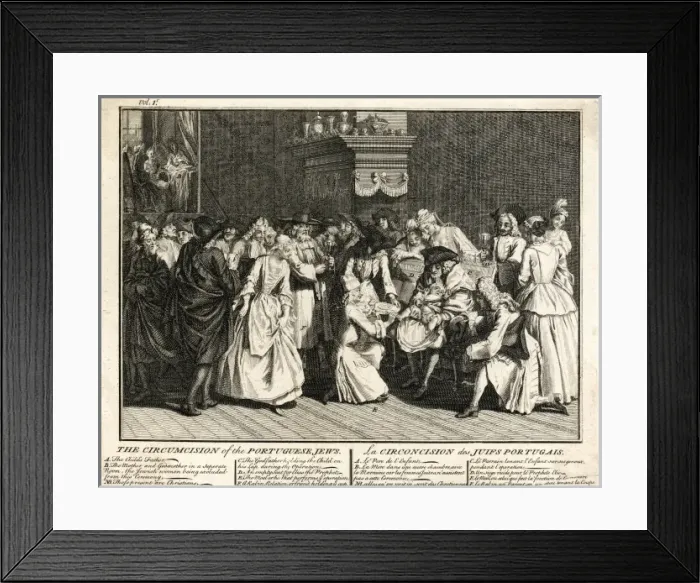 Framed Print : Circumcision of Jews Framed Print : Circumcision of Jews