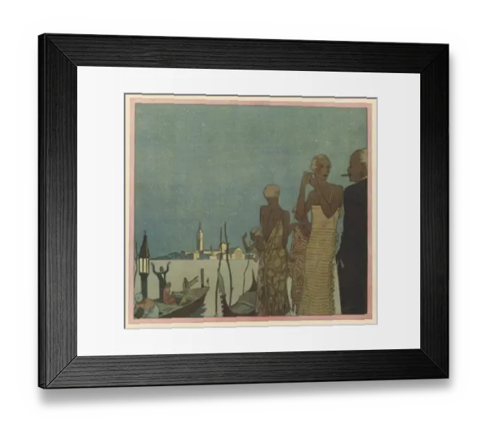Framed Print : Social Scenes / Italy / 20Th Framed Print : Social Scenes / Italy / 20Th