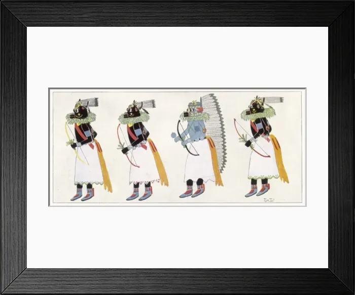 Framed Print : Dance / Regional / Native Am Framed Print : Dance / Regional / Native Am