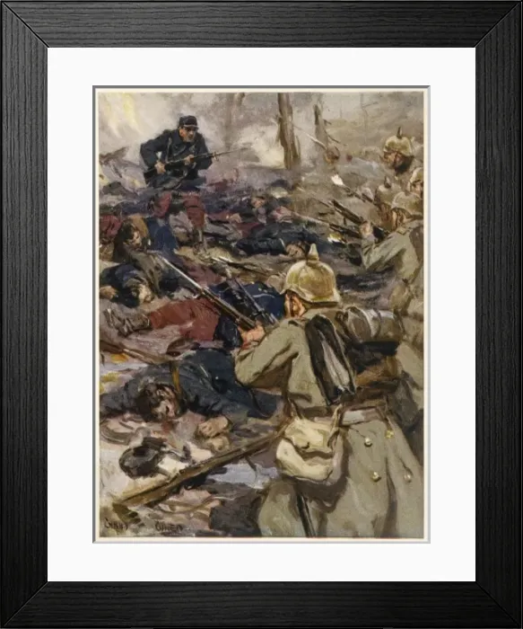 Framed Print : Wwi / 1915 / Jouy / Beausejour Framed Print : Wwi / 1915 / Jouy / Beausejour
