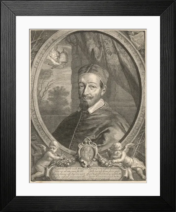 Framed Print : Pope Alexander VII Framed Print : Pope Alexander VII