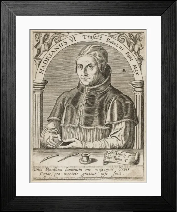 Framed Print : Pope Hadrianus VI Framed Print : Pope Hadrianus VI