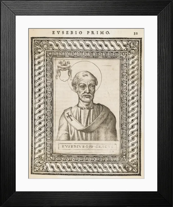 Framed Print : Pope Eusebius Framed Print : Pope Eusebius