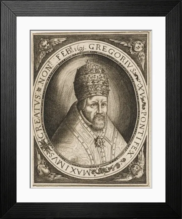 Framed Print : Pope Gregorius XV Framed Print : Pope Gregorius XV